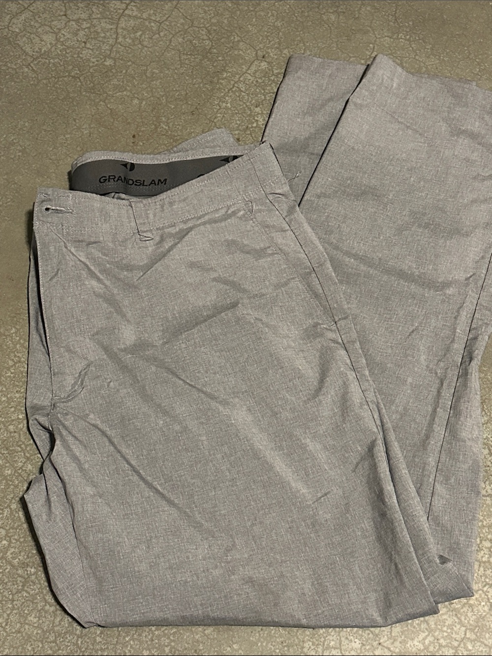 Grand Slam Men's Light Gray Chinos